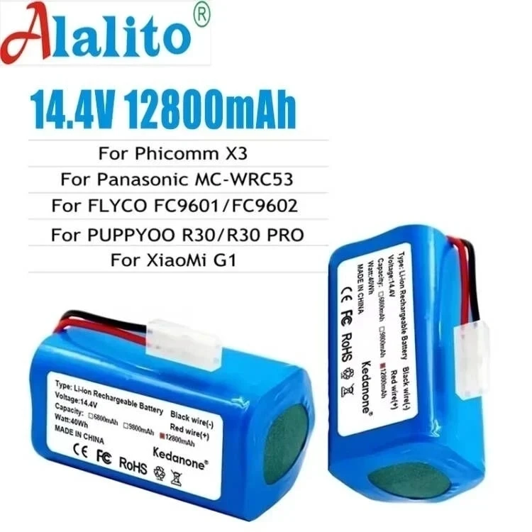 Nuova Batteria Agli Ioni Di Litio 4 S1P 18650 Per Xiaomi G1 Mi Robot Vacuum-Mop Essential Mjstg1 Robot Aspirapolvere Battery Pack