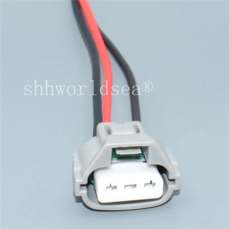 Shhworld-3 핀 2.2MM 자동 램프 홀더 배선 터미널 소켓, 전선 하네스 커넥터 플러그 90980-11607 90980-11020