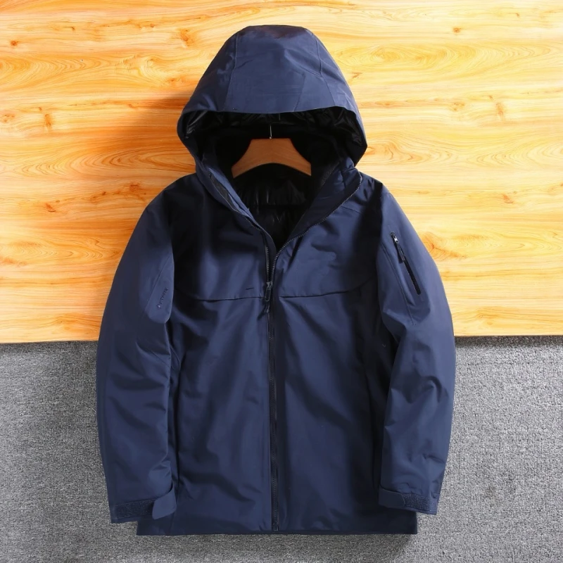 ARC Embroidery High Quality Macai Down coat Ski Jackets Outdoor Sports Travel Casual Waterproof Jacket