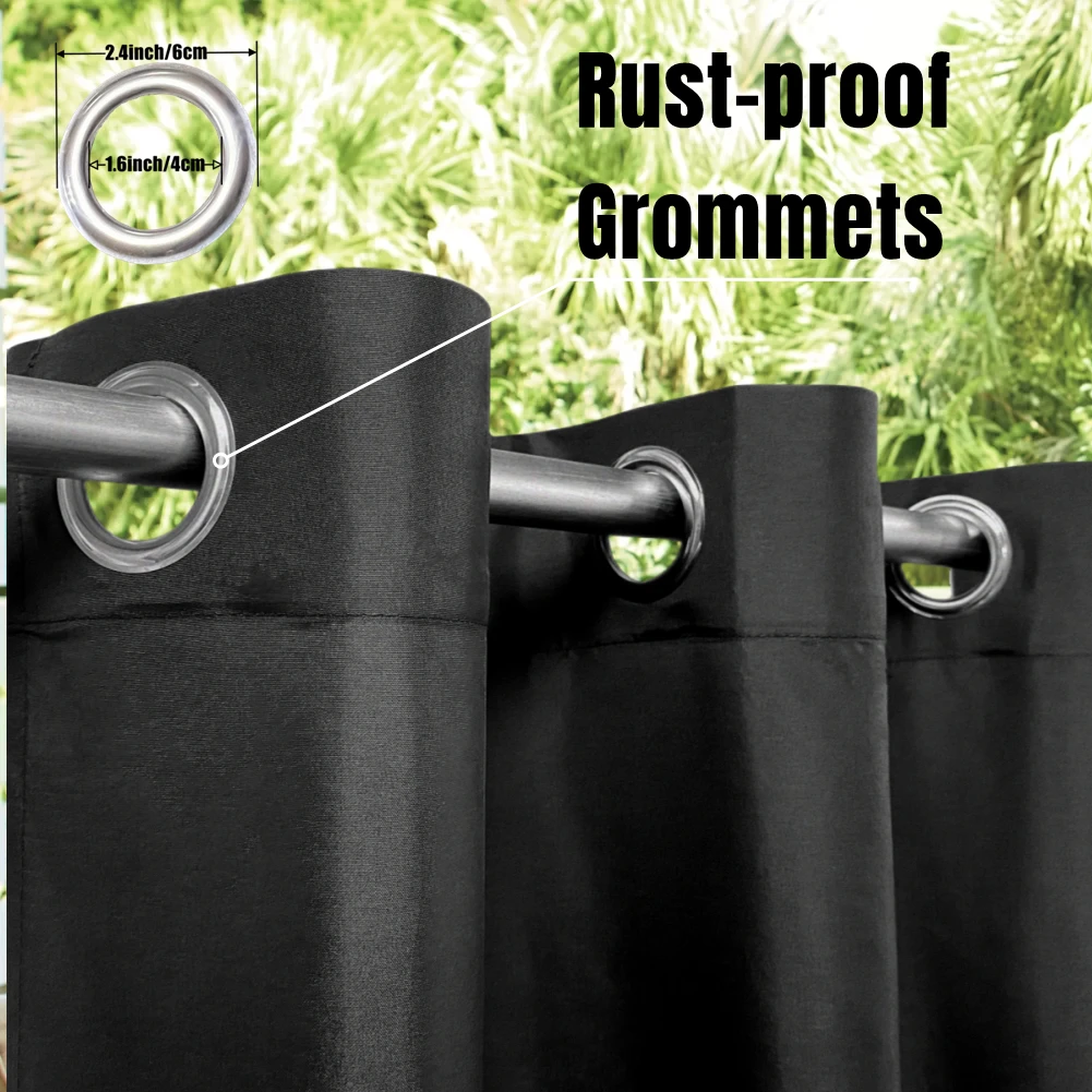 Waterproof Outdoor Privacy Curtain 2