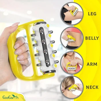 1pc Fascia Massager Mini Trigger Point Deep Tissue Body Relaxation Massager Tool Muscle Roller Stick Handheld Massager 2