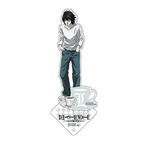 DEATH NOTE-Anime Figura Suporte para Decoração de Mesa, Yagami Light  Acrílico Suportes, MisaMisa, Mikami Teru Personagem, Placa Modelo, Sinal de  Pé