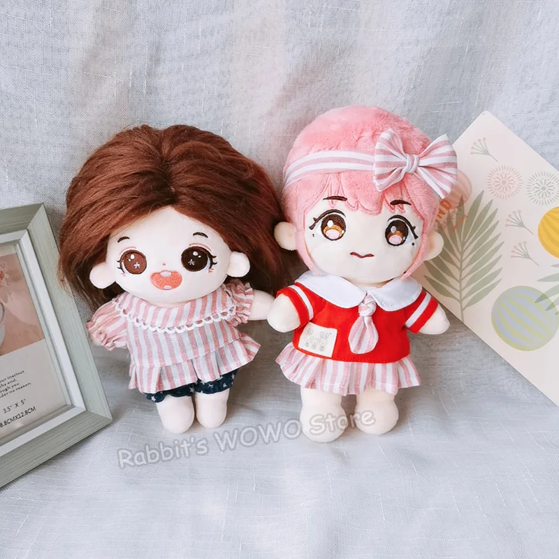 Kawaii coton poupée 20 cm nu bébé poupée habiller bébé vêtements avec sac de messager jouets en peluche filles tissu poupées Collection cadeau 26 Kawaii coton poupée 20 cm nu bébé poupée habiller bébé vêtements avec sac de messager jouets en peluche filles tissu poupées Collection cadeau 26
