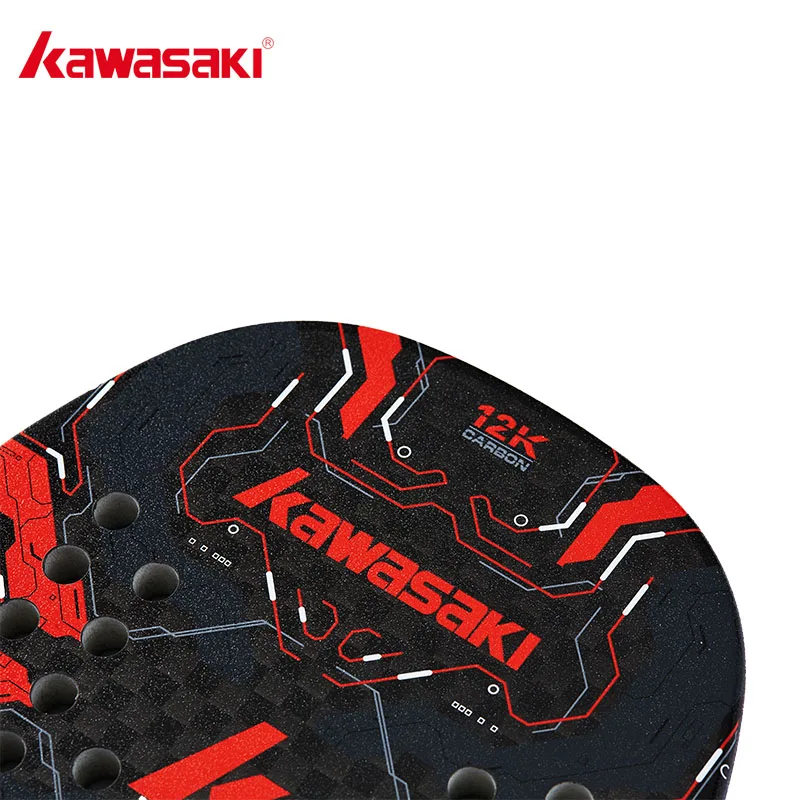 Tennis Racket Kawasaki 12K 100% Carbon Fiber Beach Tennis Master M12