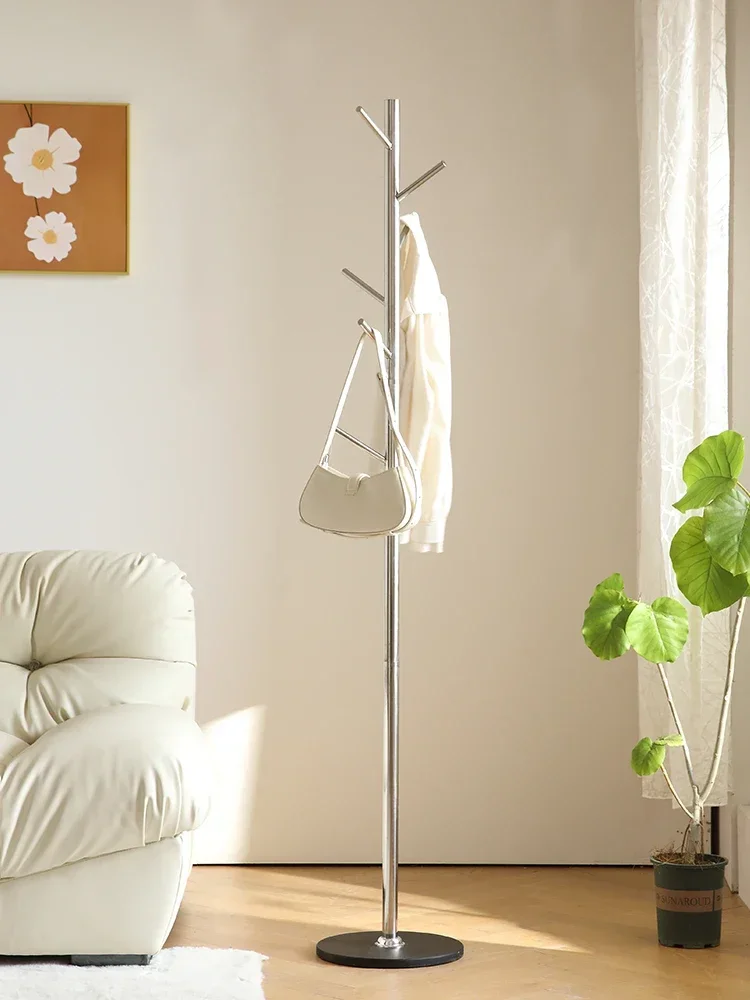 Nordic Ins Coat Rack / Stainless Steel Cloth Hanger / Bedroom Bedside Clothes Rack Clothing Stand
