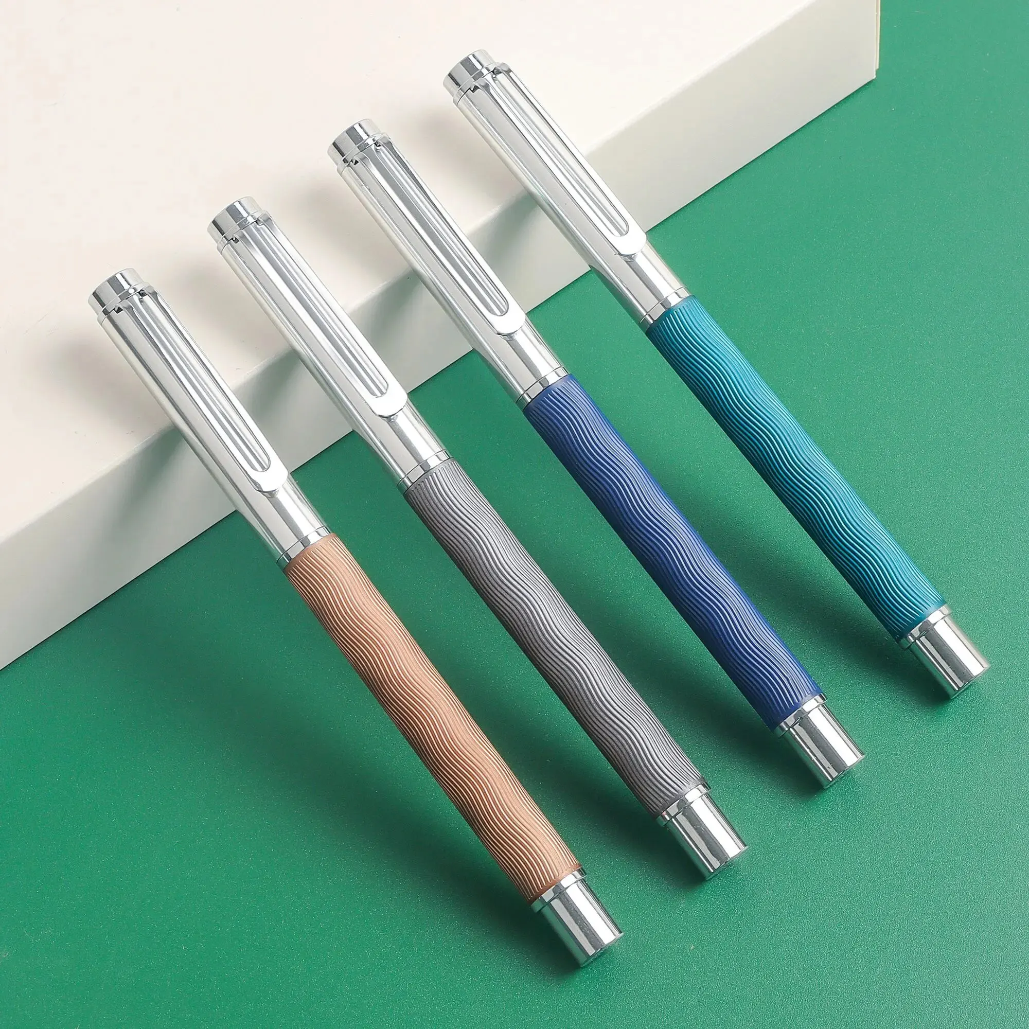 Fountain Pen 1 PC Luxury Business Style Steel With Gift Box For Gifting