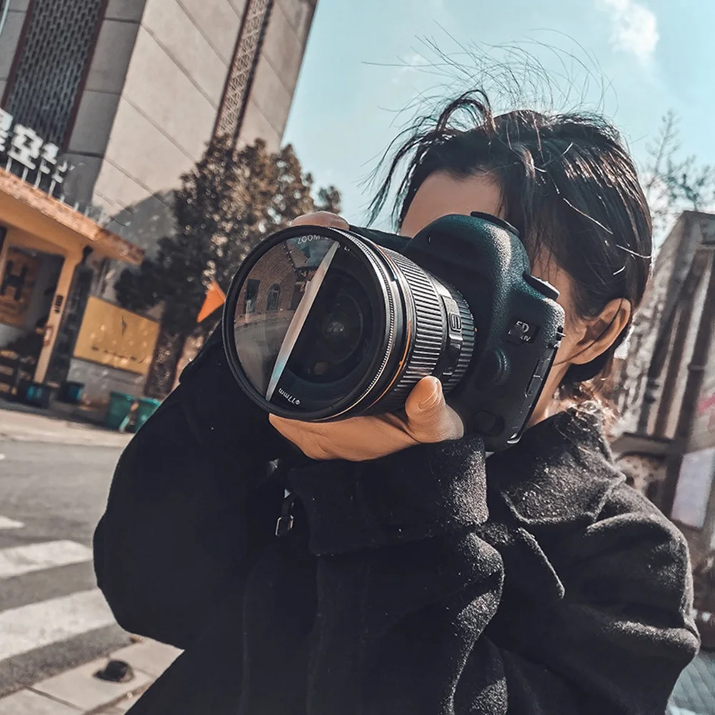 카메라 필터 분할 디옵터 77mm 회전 필터 프리즘, 변경 가능한 대상 수, 카메라 사진 액세서리