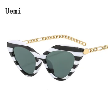 New Fashion Designer Women Sunglasses For Men Modern Cat Eye Frame Sun Glasse Brand Quality Ins Trending Shades UV400 Eyeglasses 1