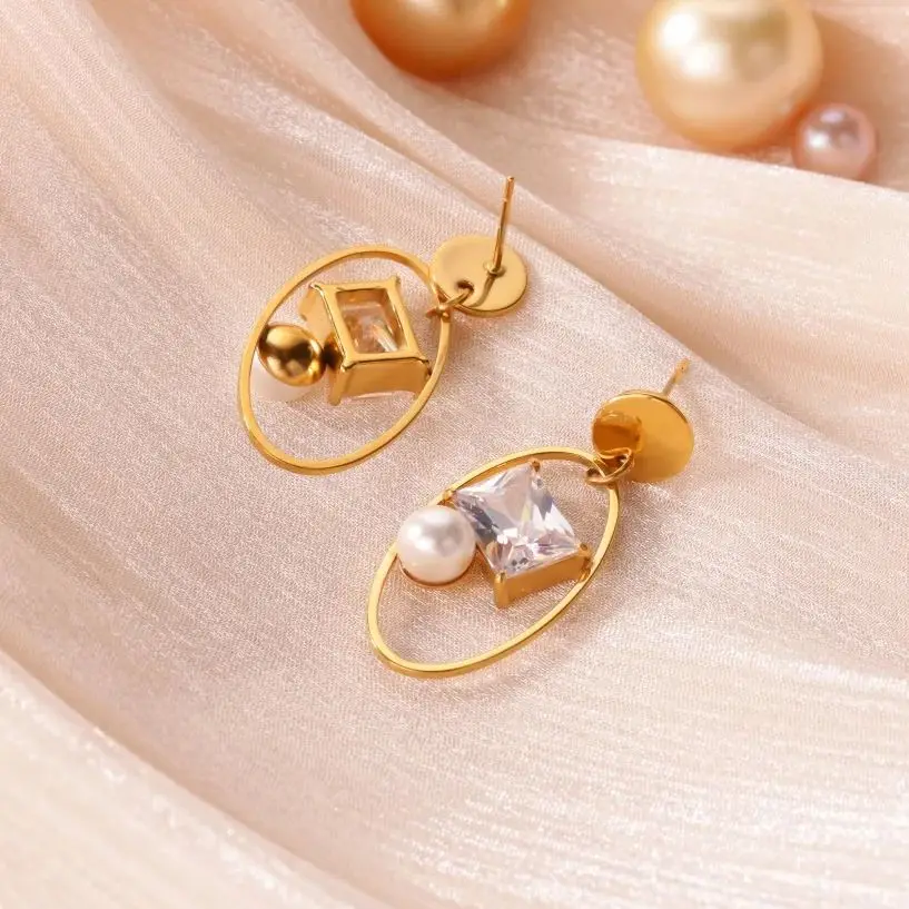 Zircon Earrings For Women