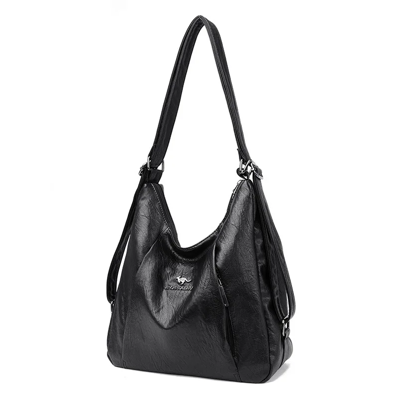 حقيبة كتف نسائية جلد PU متعددة الاستخدامات