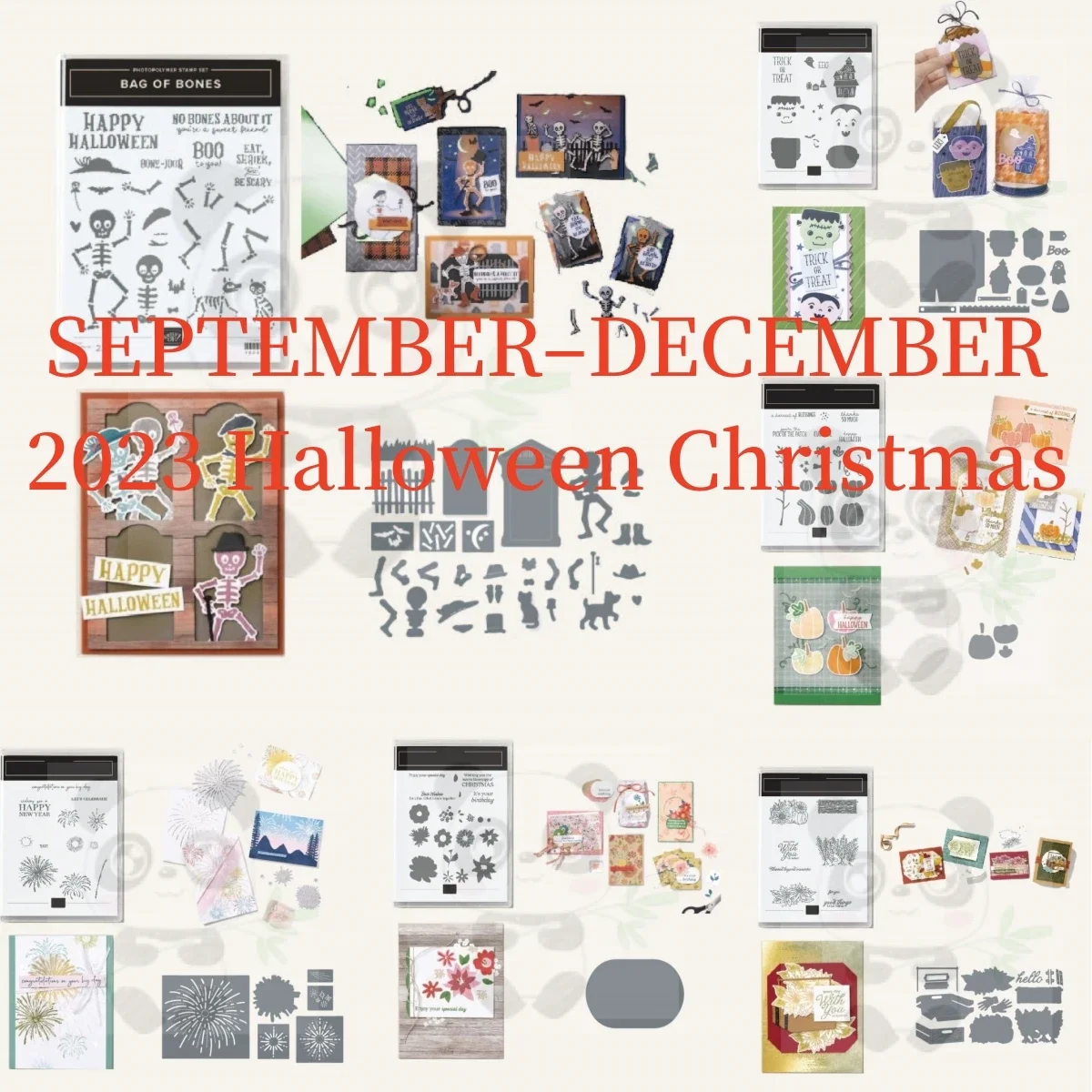 

New Halloween Skull Flower Clear Stamp Metal Cutting Dies for Making Scrapbook Craft Decoration Template Embossing DIY Greeting