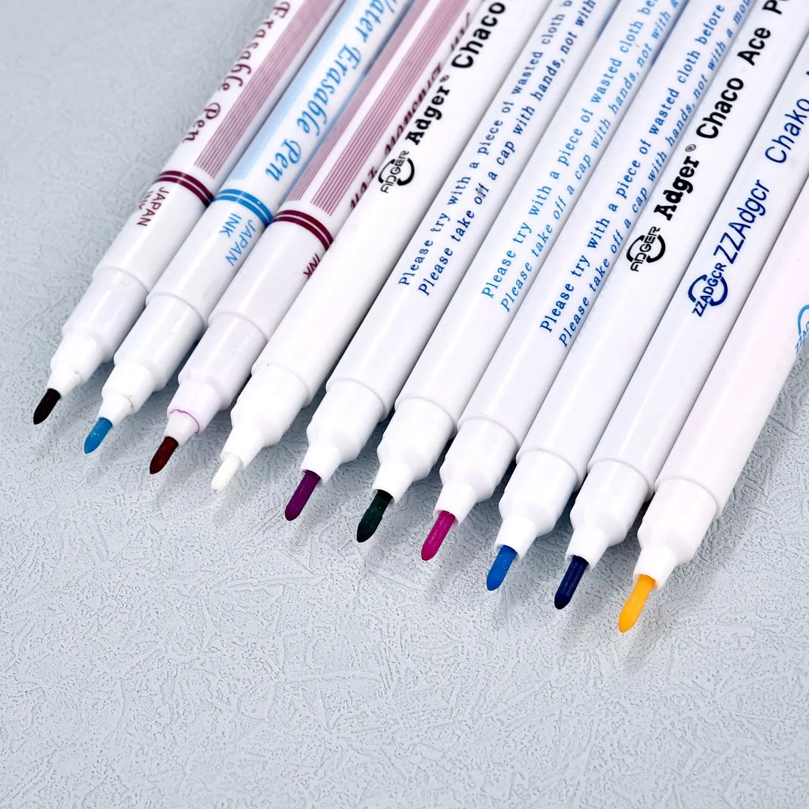 Disappearing Erasable Ink Fabric Marker Pen for Quilting and Dressmaking