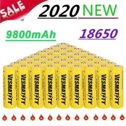 9800mAh 18650 Li Ion Battery 3.7V Rechargeable  for LED Flashlight  Wholesale