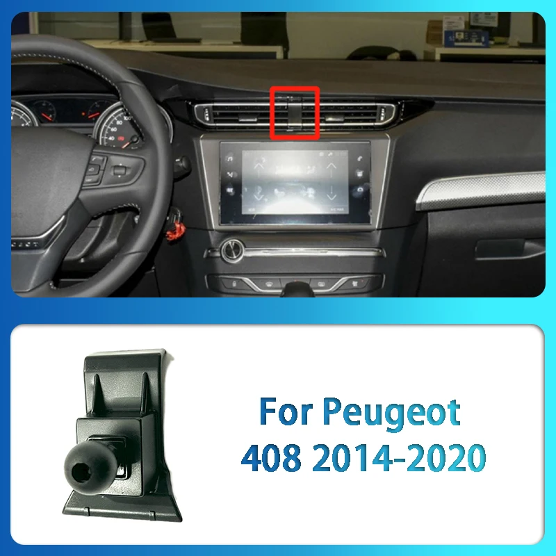 Car Mobile Phone Holder Stand Mount Special Dedicated Bracket Base For Peugeot 308 408 508 3008 4008 5008 Car Styling