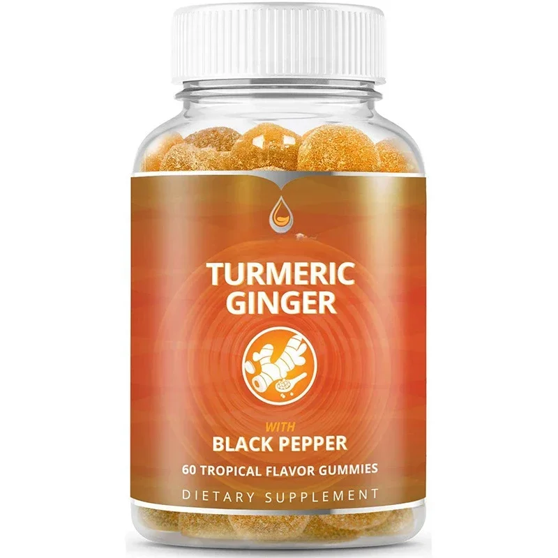 

1 Bottle of Curcumin Turmeric Ginger Black Pepper Gummies