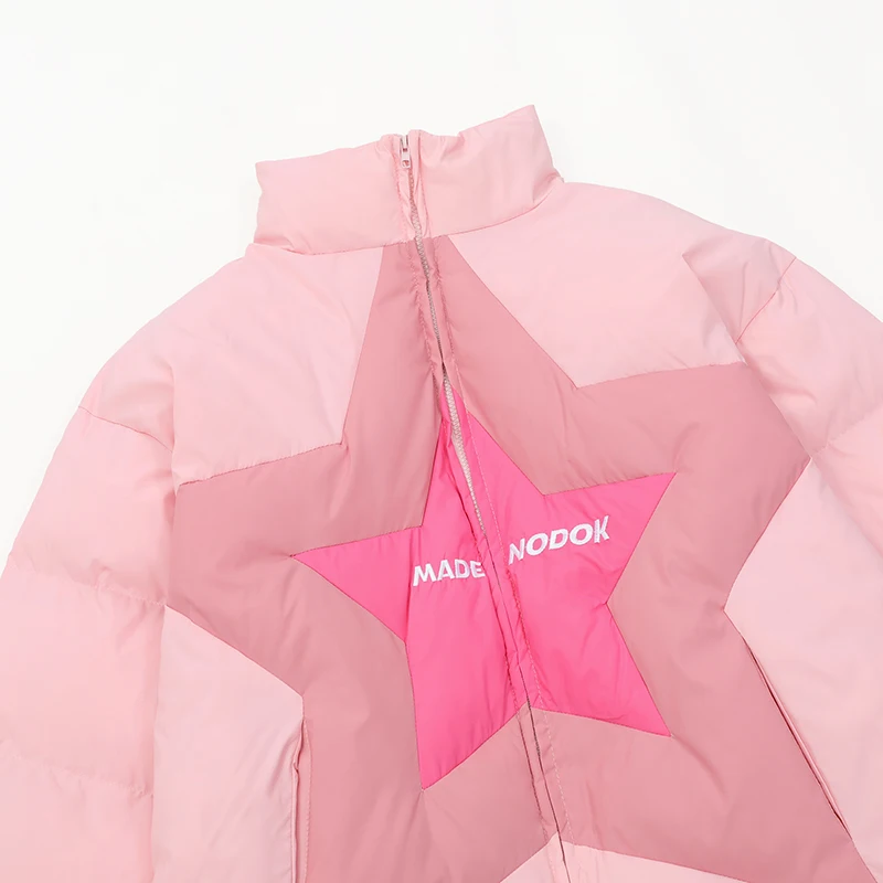 Aelfric Eden Animal Print Hoodie Jacket 2023 Girl Star Japanese Hip Hop Vintage Streetwear Coat Harajuku Cotton Loose Coat Parks