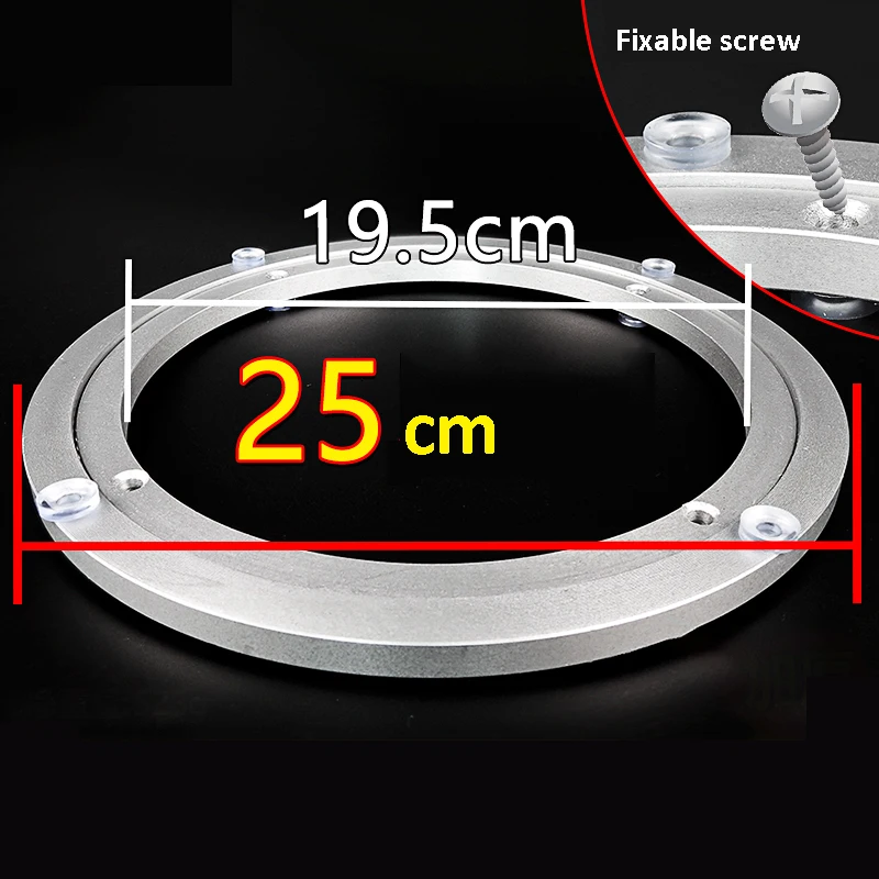 Swivel Turntable - Aluminum Swivel Bearing, Heavy Duty Swivel Bearing  Turntable Round Dining Table