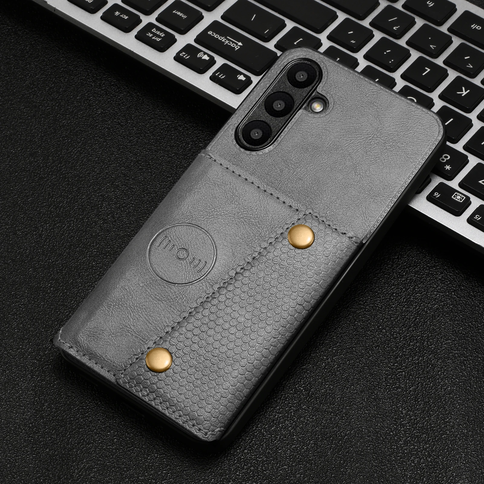 Versatile Card Holder Phone Case with Kickstand – Shockproof Protective Cover
