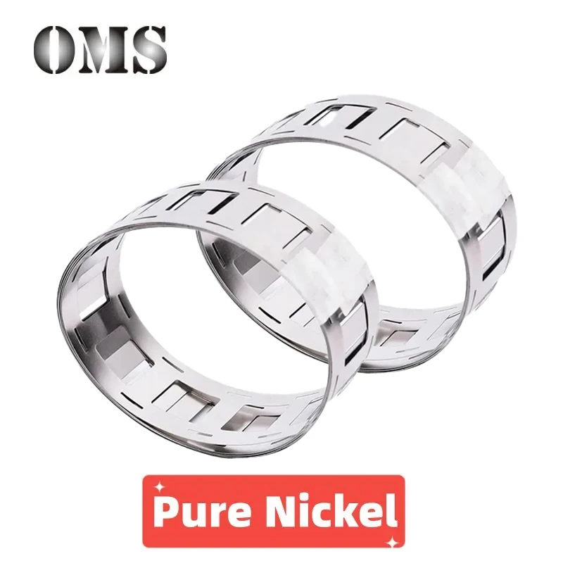 

10M Pure Nickel Strip 2P 0.15*27mm 99.96% Purity Nickel Strips For 18650 21700 Lithium Battery Welding Tape Punched Nickel Belt