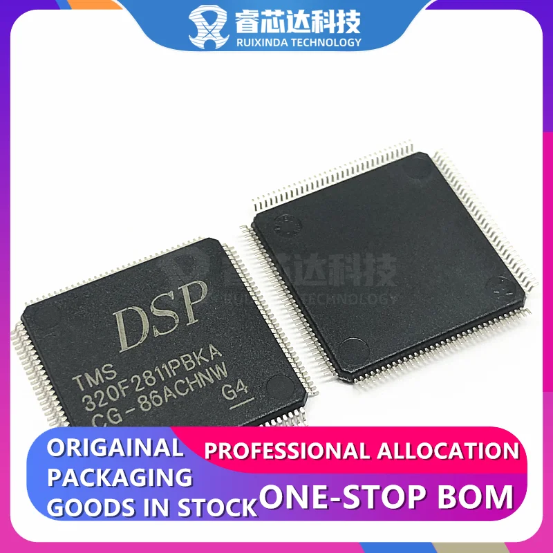 

TMS320F2811PBKA LQFP128 C28x Automotive AEC-Q100 C2000 C28x Fixed-Point Microcontroller IC 32-Bit Single-Core 150MHz 256KB FLASH