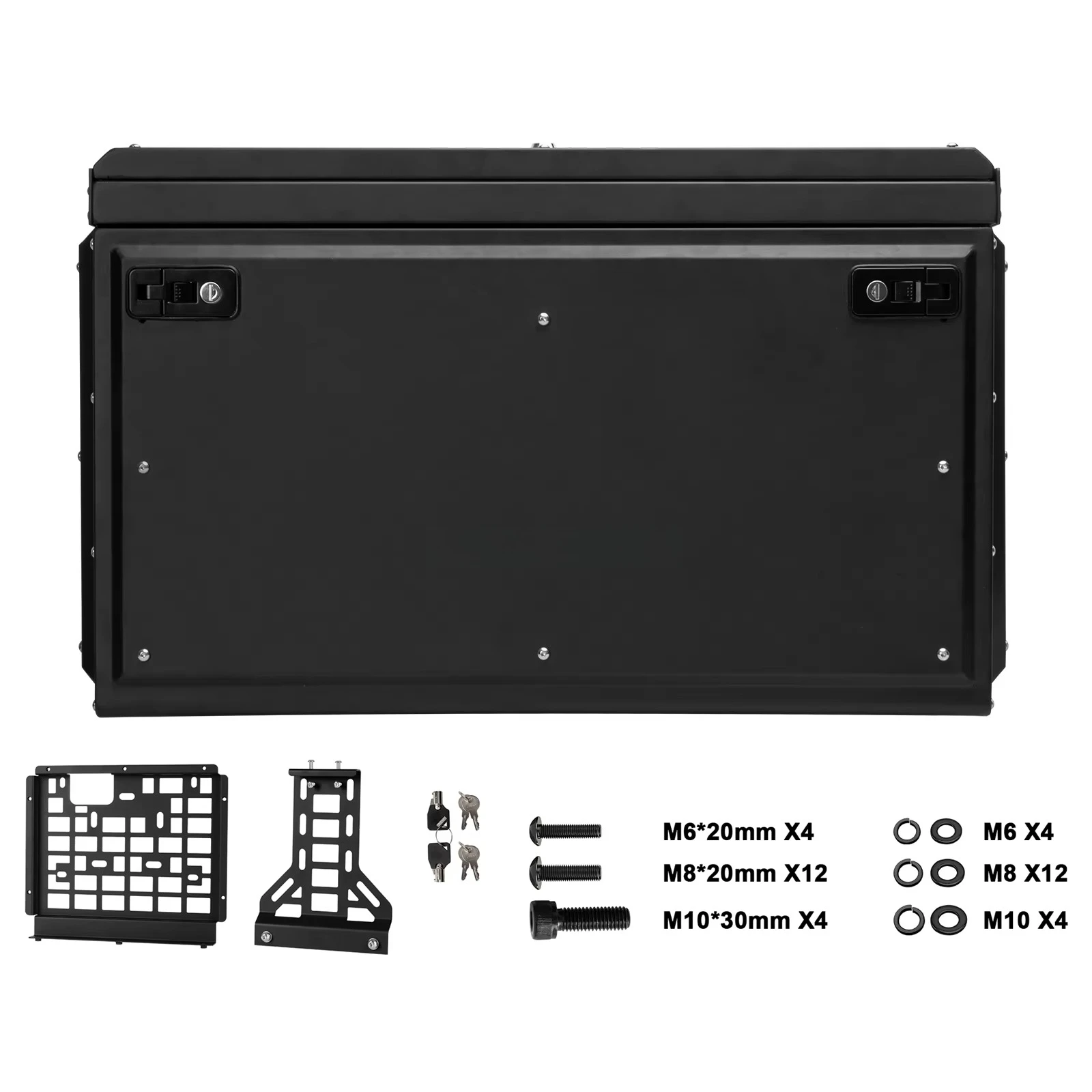 Maiker Aluminum Tailgate Tool Box for Suzuki Jimny JB64 JB74 2019+, Outdoor Stor