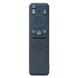 Durable Waterproof Shockproof Silicone Remote Control Case (Black)