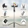 LISCN 40" Selfie Stick Tripod, Extendable Travel Essential Phone Tripod with Wireless Remote for IPhone and Android 5