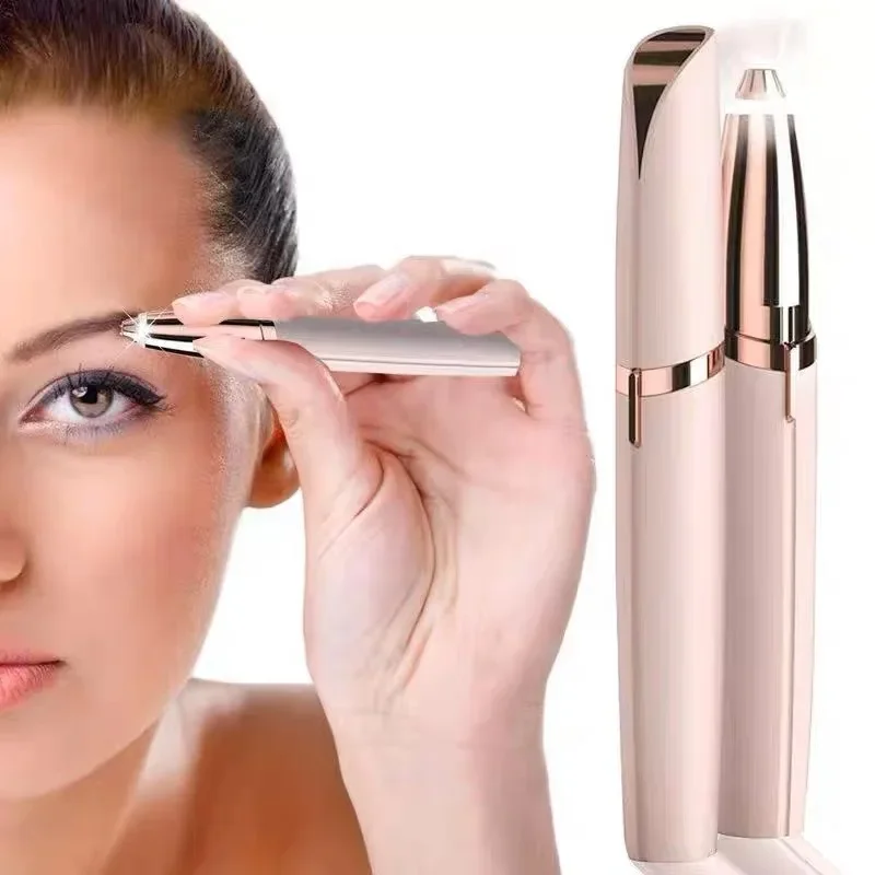 Women's Electric Eyebrow Trimmer Automatic Hair Removal Beauty Eyebrow Painting Grooming Tool Shaver