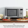Breville Countertop Compact Wave Soft-Close Microwave Oven, Silver, BMO650SIL 2