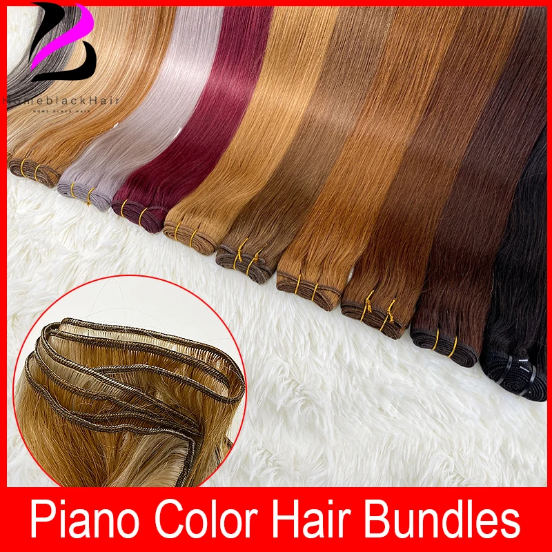 Remy Hair Extension Human Hair Unprocessed Weave Bundles Natural Black Raw Vendor Vietnam Bundles Honey Straight 613