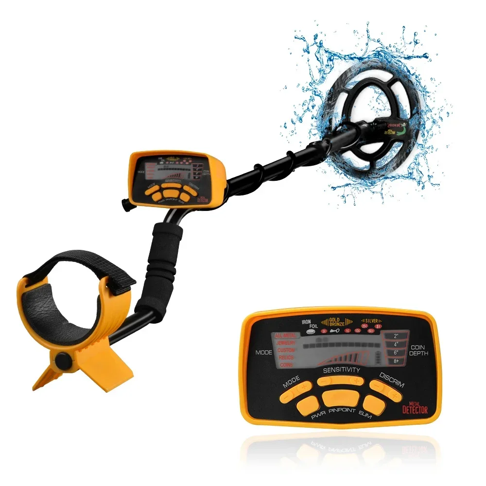 MD6250 Professional Metal Detector High Performance Underground Metal Detector Hunter Underwater Detect Jewelry Coins All