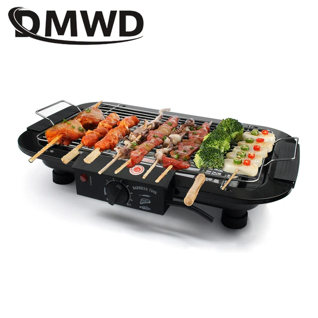 Electric Table Top Grill Bbq Barbecue Garden Camping Cooking Indoor 1300w - Bbq  Grills - AliExpress