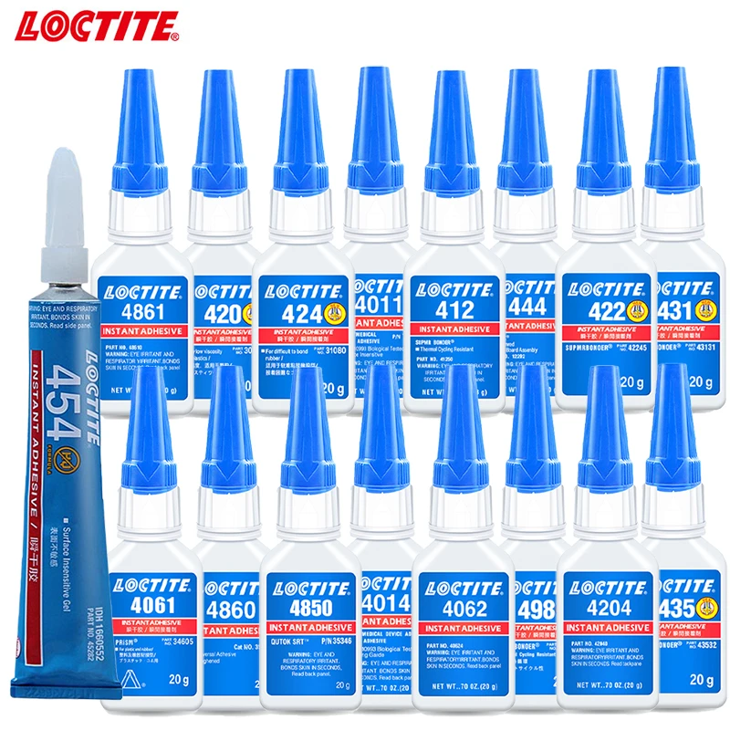 Loctite 406 Super Glue Loctite 424 Loctite 460 Loctite 604
