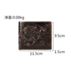 Fashion Men Wallet Genuine Leather 3D Dragon Design Short Wallets Retro Male Purse Business Card Holder Money Bag 4