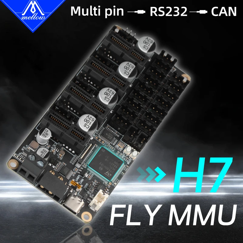 4-Axis MMU V1.0 3D printer multi-color printing module main board