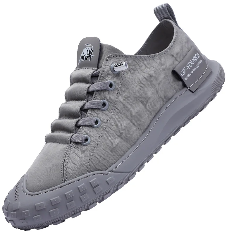 Men's canvas shoes men's retro Hong Kong Tide tide wild low youth sports flat student shoes men's casual shoes 2023 5
