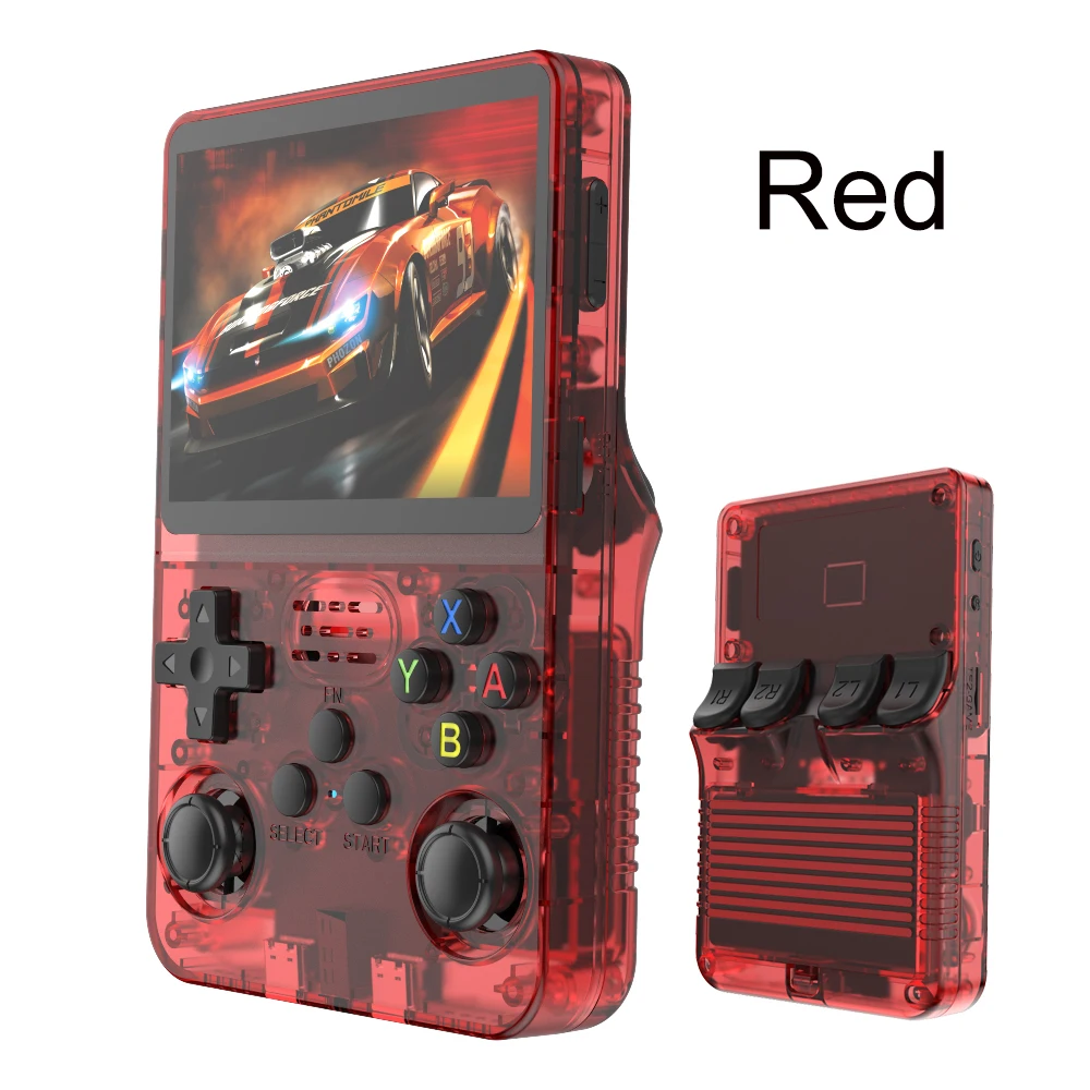 Consola Retro R36S Con 128GB Y Más De 21,000 Juegos – Pantalla IPS De 3.5″, Batería De 3800 MAh Y Sistema Linux | Portátil Y Personalizable