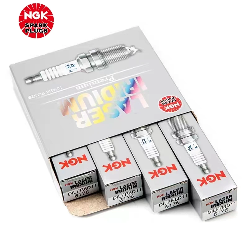

Оригинальная Свеча зажигания NGK DILFR6D11 6176 Иридий-Платина для Toyota Sienna RAV4 Previa Alphard Highlander Lexus GS350 3.5L, 4/6 шт.