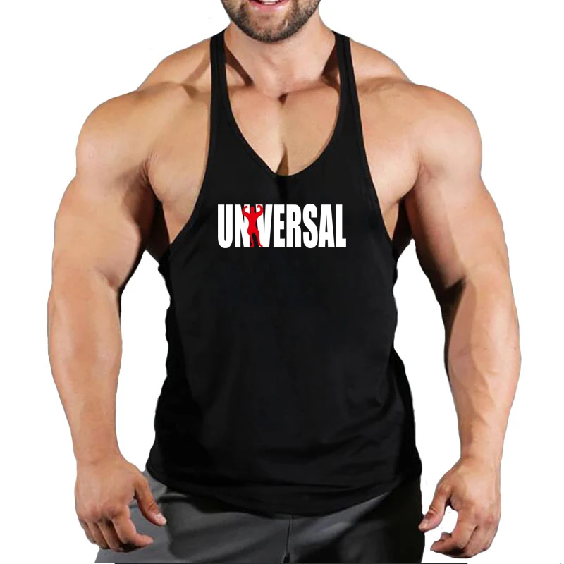 Gym Tank Top Men Fitness Clothing Men Bodybuilding Tank Tops Summer Gym  Clothing