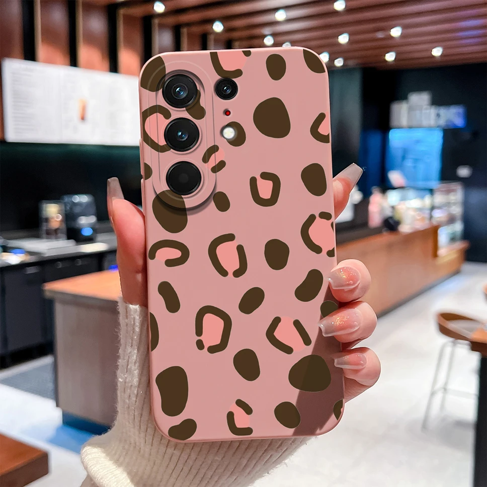 Abstract Line Art Print Liquid Silicone Shockproof Case with Camera Protection