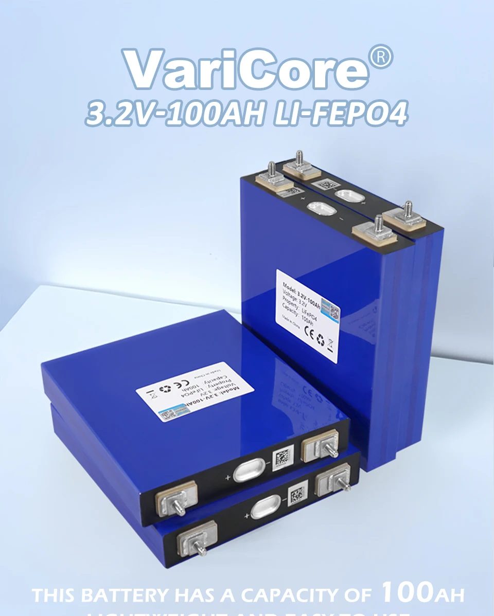 3.2V LiFePO4 Battery 320AH 280ah 200ah 150ah 105ah 340ah DIY 12v 24V Automotive