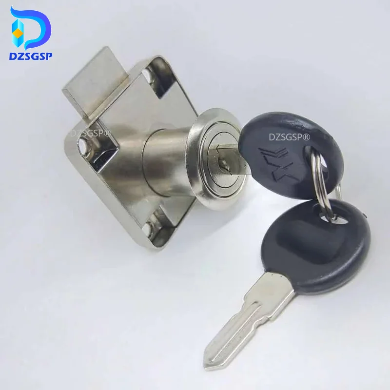 Square 40x40mm Metal Home Drawer Cabinet Lock and Key