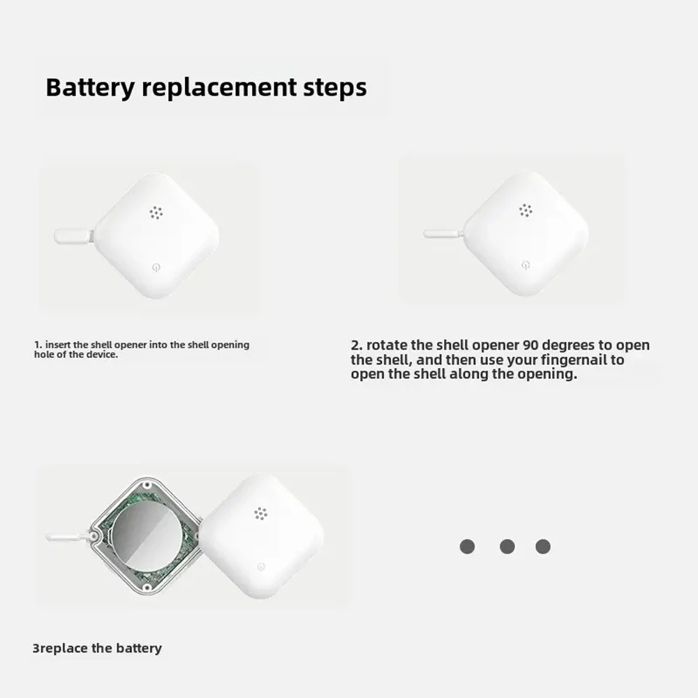 Smart Tag Wireless Anti Loss Device GPS Luggage Tracker Compatible With Apple Find My APP(IOS Only) Keys Finder and Item Locator gps locator key finder anti lost tracker anti lose tracker item locator anti lost locator