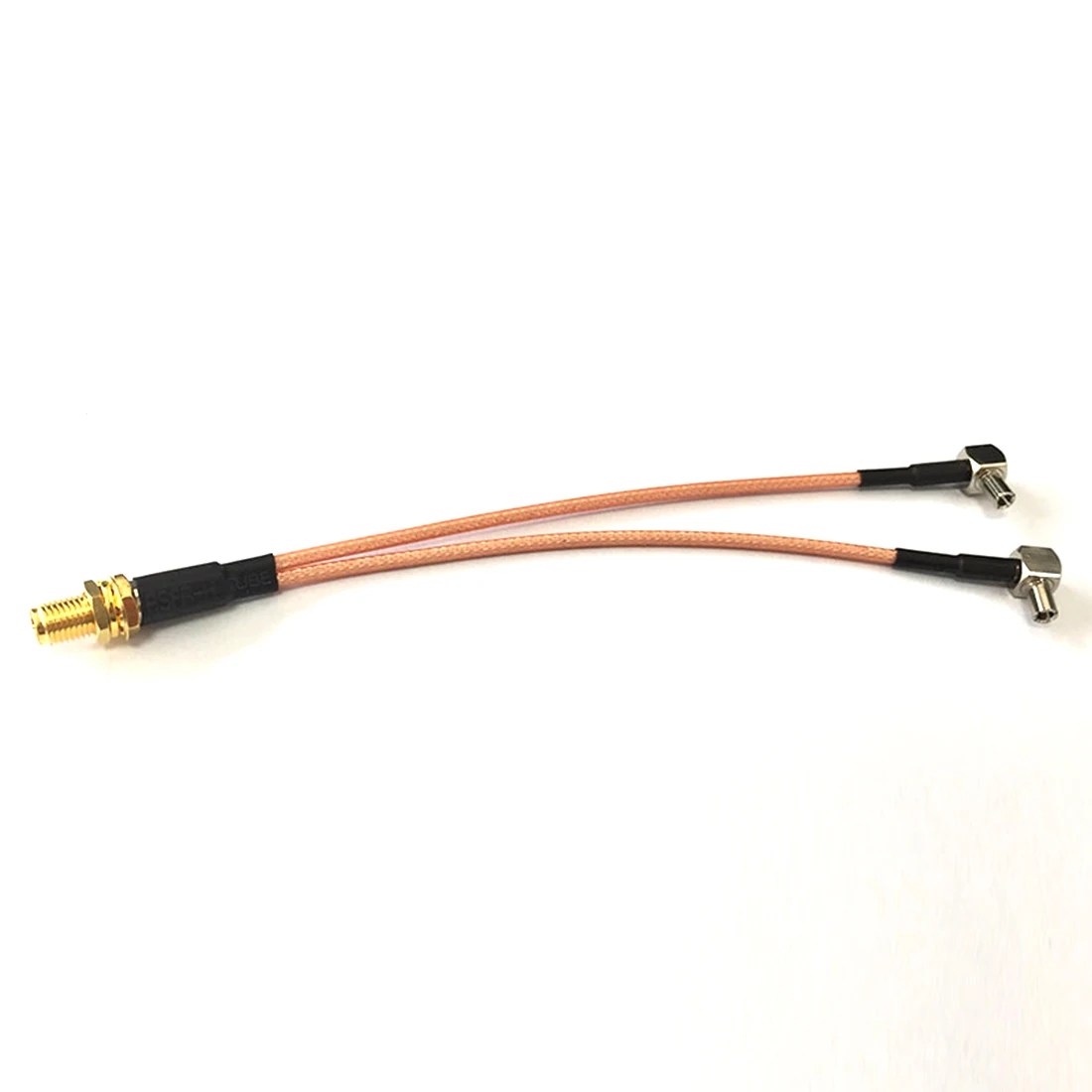New RF RP-SMA Female to Y type 2X TS9 Male Connector Splitter Combiner Cable Pigtail RG316 15CM long for HUAWEI/ZTE Modem