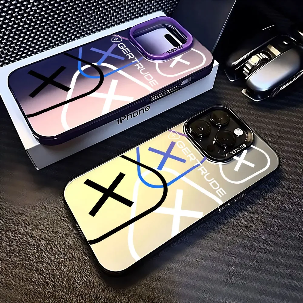 Coque Gertrude neuve rose pour iPhone 11/12/13/14 mini/plus