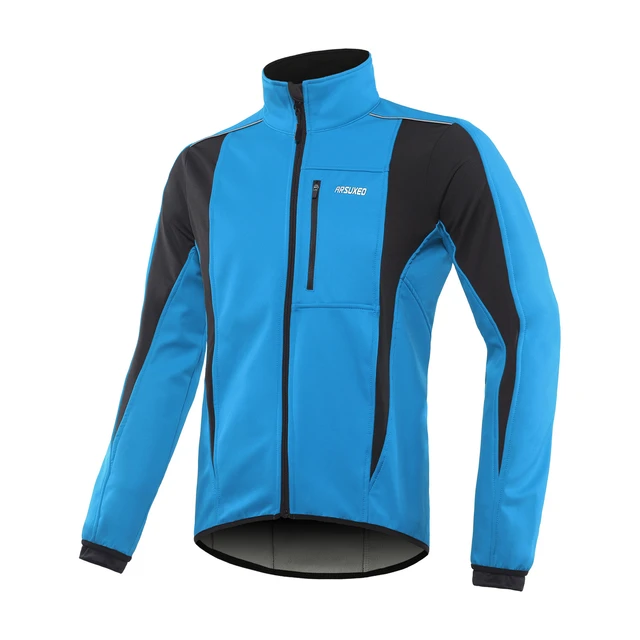 ARSUXEO Chaqueta Ciclismo Hombre Invierno Polar Térmico Softshell