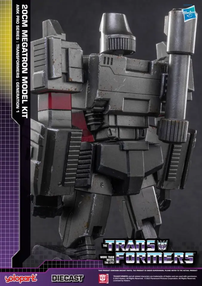 YOLOPARK AMK PRO Series Transformers G1 - 20cm Megatron Model Kit