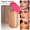 Blush Makeup, Natural-Looking Matte Waterproof&Long Lasting, Moisturizing&Lightweight Blendable Feel Blush Highlight Makeup 1