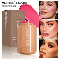 Blush Makeup, Natural-Looking Matte Waterproof&Long Lasting, Moisturizing&Lightweight Blendable Feel Blush Highlight Makeup 1