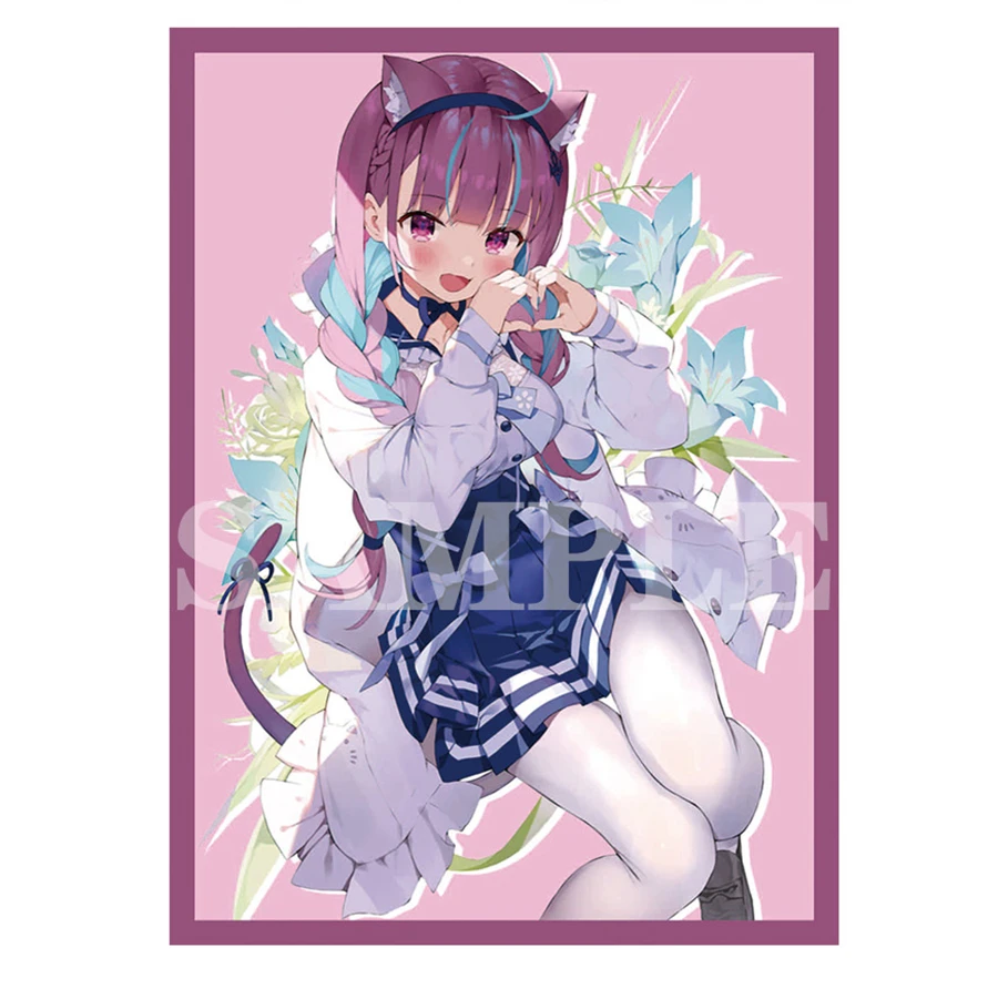 Hololive Minato Aqua Game Card Protective Sleeves Case MGT/YGO/CFV/POK /KMC  #CS011| | - AliExpress